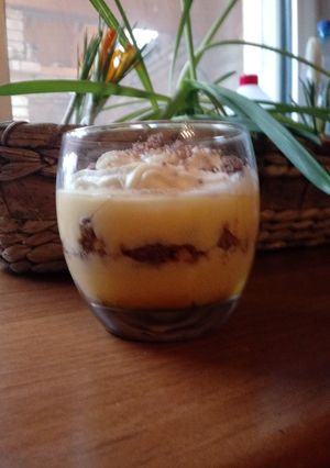 Narancsos pohárkrém recept fotója