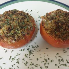 A picture of Savory Stuffed Tomatoes.