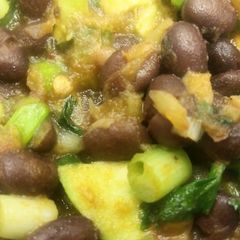 A picture of Chipotle - Pineapple Black Beans.