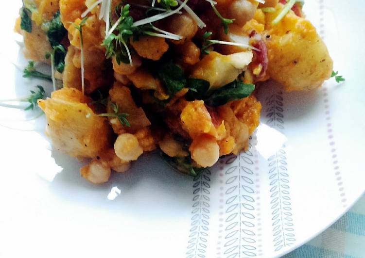 Recipe of Tasty Bavarian potato salad / fusion style