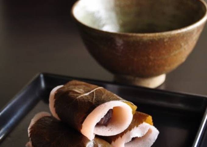 Recipe of Favorite Authentic Kanto-Style Sakura Mochi - Just Mix and Cook