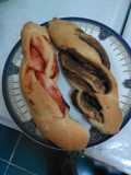 Braided bread-Nutella and Jam