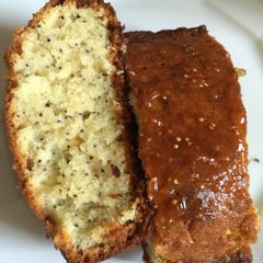 A picture of Poppy Seed Lemon Cake.