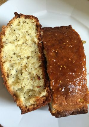 A picture of Poppy Seed Lemon Cake.