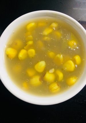 Hình của món Chè ngô hạt sen.