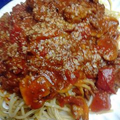 A picture of Pretty fresh spaghetti.