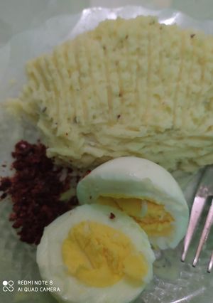 Foto resep Menu diet kentang telur