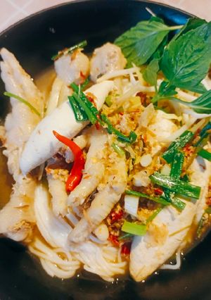 รูปของ ขนมจีนตีนไก่น้ำยาป่า
