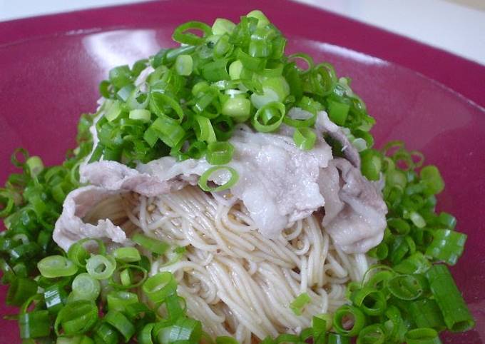 Abura Soba-style Somen Noodles