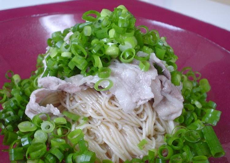 Recipe of Ultimate Abura Soba-style Somen Noodles