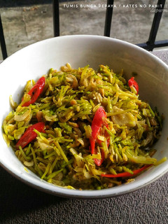 Foto resep Tumis bunga pepaya / kates no pahit