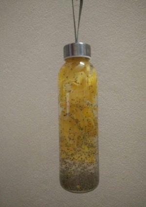 Hình của món Detox 12-Dứa hạt chia.