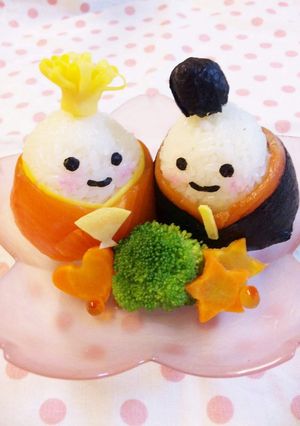A picture of Temari Sushi for Doll Festival.