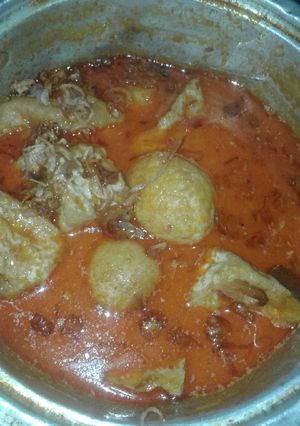 Foto resep TT (telur tahu) KARE NDESO PEDES