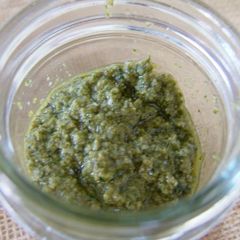 A picture of Our Family's Genovese Sauce.