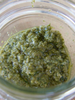 A picture of Our Family's Genovese Sauce.