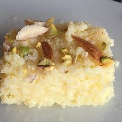 A picture of Kalakand sweet.