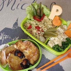 A picture of Couscous Vegetable Garden Bento "le Potager de Papy".