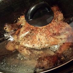 A picture of Crockpot Roasted Chicken.