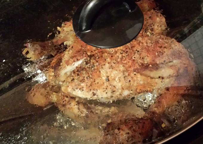 Crockpot Roasted Chicken