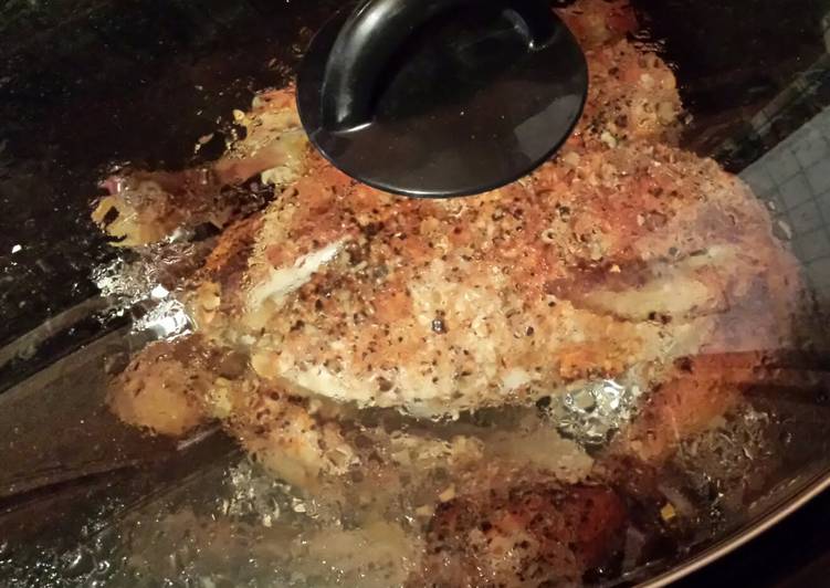 Easiest Way to Make Super Quick Homemade Crockpot Roasted Chicken