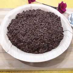 A picture of Rosted flax seeds.