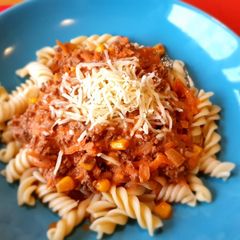 A picture of Creamy bolognese.