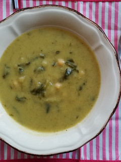 Foto de Sopa de Grão e Agrião