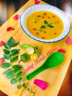 A picture of Lentil Soup (daal Soup).