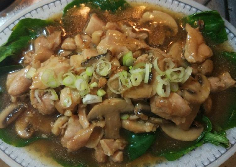 Cara Gampang meracik Ayam Jamur Hoisin Anti Gagal
