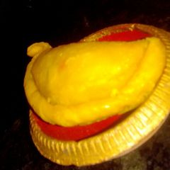 A picture of Gujiya.