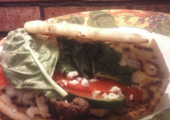 Simple Way to Prepare Any-night-of-the-week Brad's steak gyros