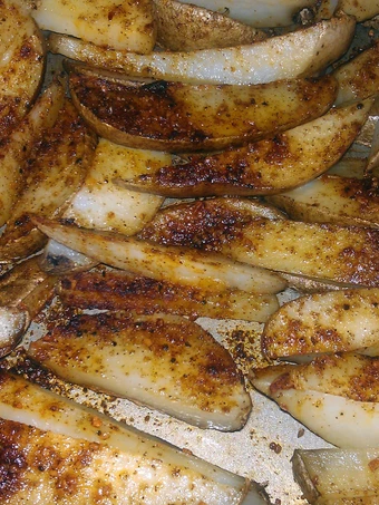 Recipe spicy potato wedges which Delicious