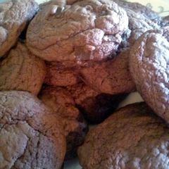 A picture of Double Chocolate Chip Cookies.