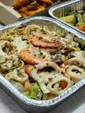 Spaghetti Aglio Olio Seafood