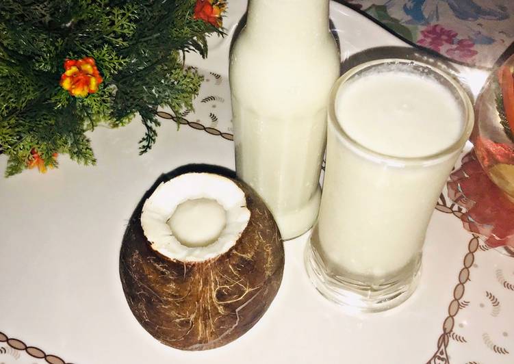 Easiest Way to Make Any-night-of-the-week Coconut juice