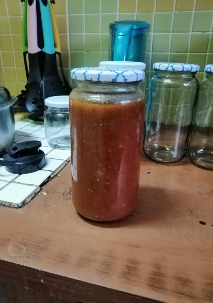 Una foto de Salsa de tomate (conserva)