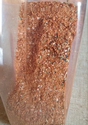 A picture of Pikedads all purpose rub/seasoning.