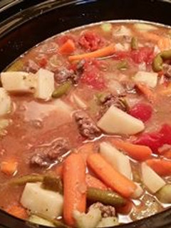 A picture of BEEF STEW - OLD RECIPE.