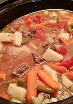 A picture of BEEF STEW - OLD RECIPE.