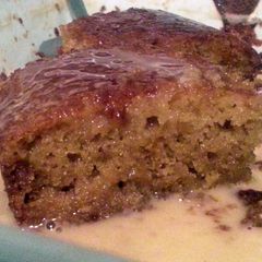 A picture of Poor-mans pudding (aramans/malva pudding).