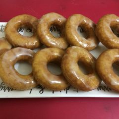 A picture of Homemade Doughnuts.