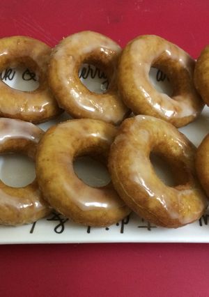 A picture of Homemade Doughnuts.