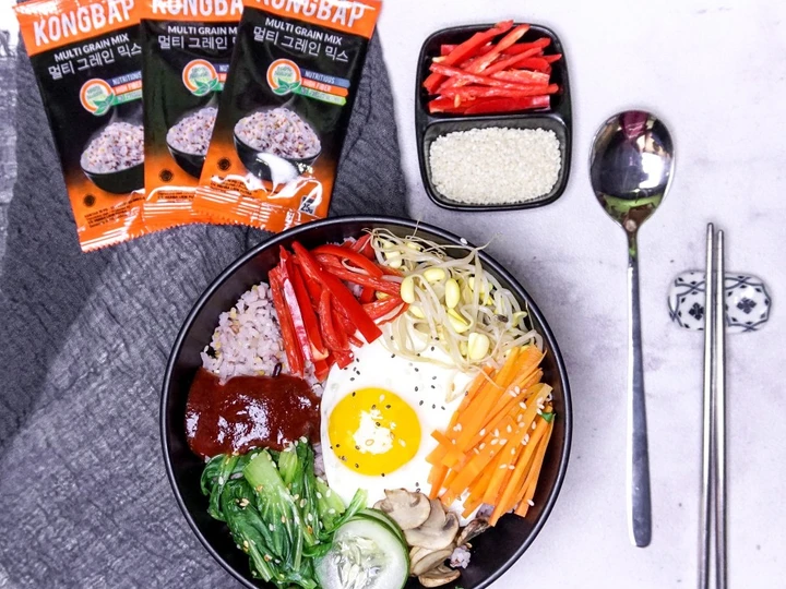 Easy Steps to Prepare #207 Bibimbap Kongbap the Awesome  Perfect