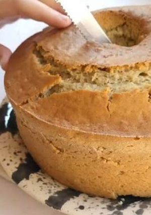 Una foto de Budín de Banana Vegano