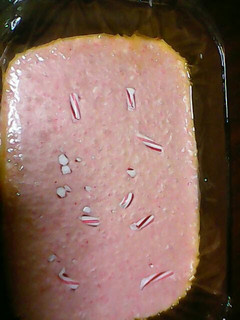 A picture of Candy cane fudge.