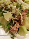 Ananas-Rucola Salat mit Thunfisch