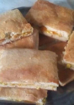 صورة لوصفة خبزة محشوة في الفرن