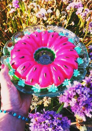 عکسی از دستور ژله هندوانه (یلدایی)🍉