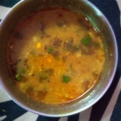A picture of Black pepper gravy.